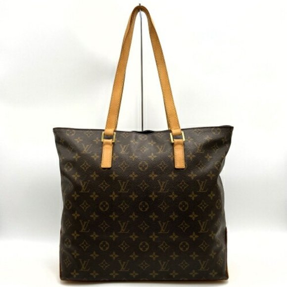 SOLD Louis Vuitton M51152 Cabas Mezzo Tote Bag Monogram Brown IT4UAV61EC38 - Picture 2 of 8